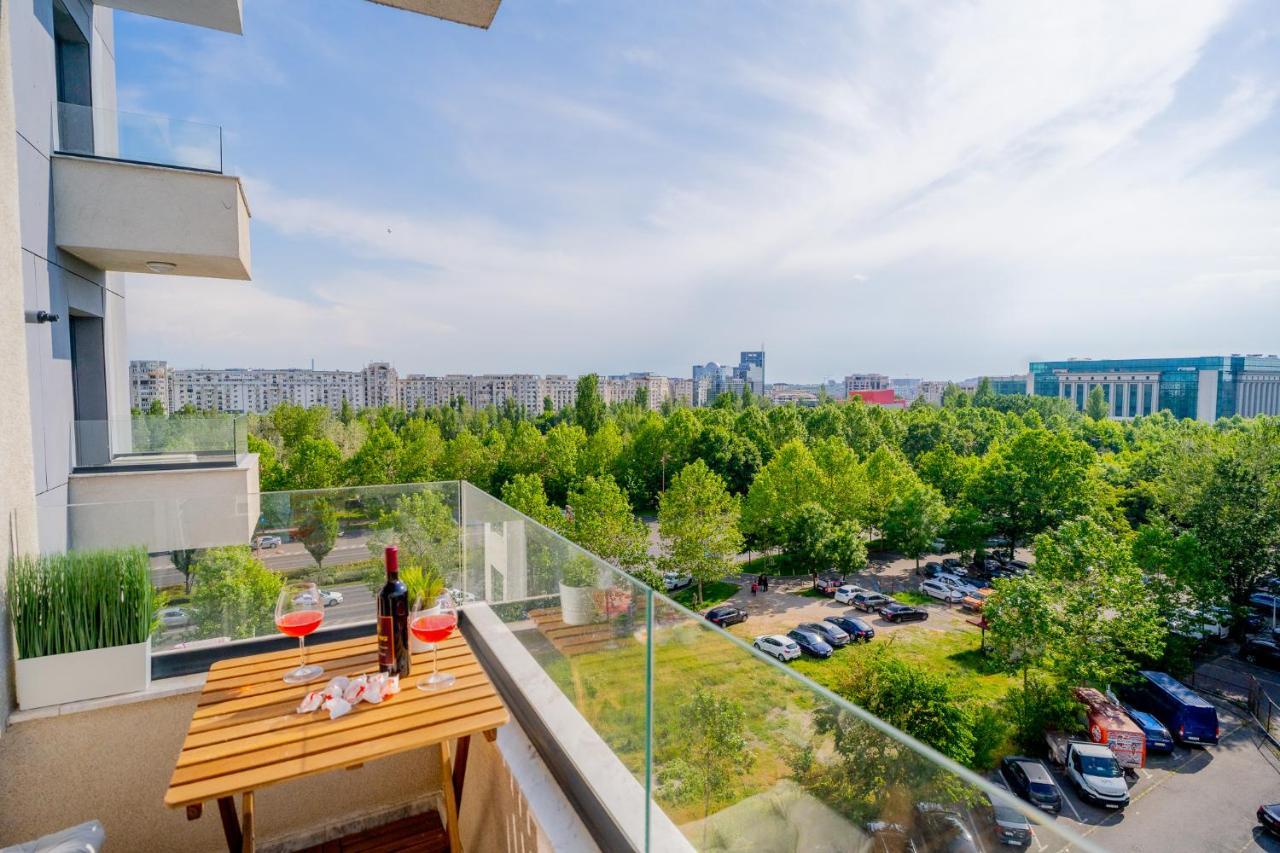 Union Plaza - Balcony Delight In City Center Bucareste Exterior foto